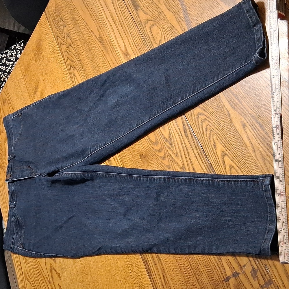 DEMOCRACY Jeans Womens 10 BLUE DENIM AB TECHNOLOGY Preowned Used Pants Dark Wash